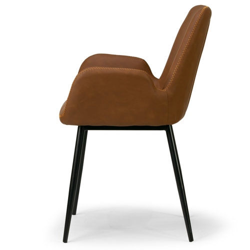 Zipcode Design™ Hamann Arm Chair in Brown & Reviews Wayfair